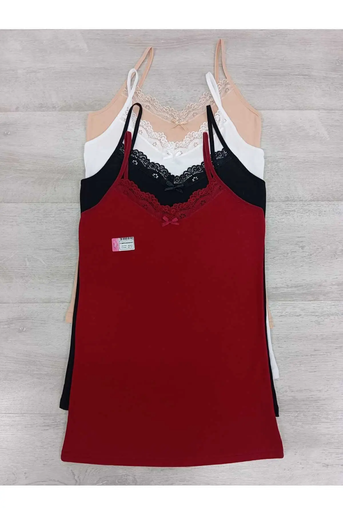 Miss Lucy Dantelli Likralı 4' lü Atlet