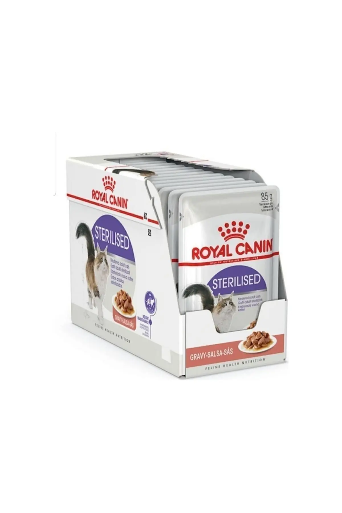 Royal Canin Gravy Sterilised Kısırlaştırılmış Yaş Kedi Maması 12 Adet 85 gr