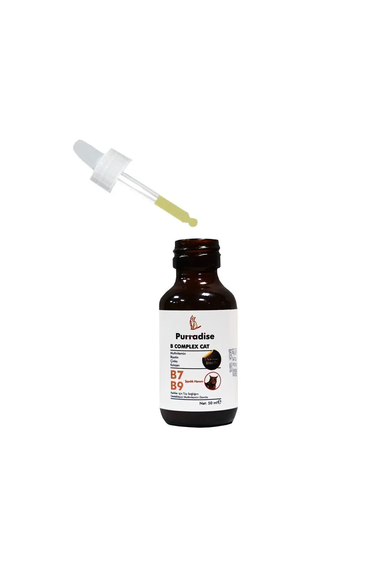 - B Complex Kedi Tüy Sağlığı Damlası