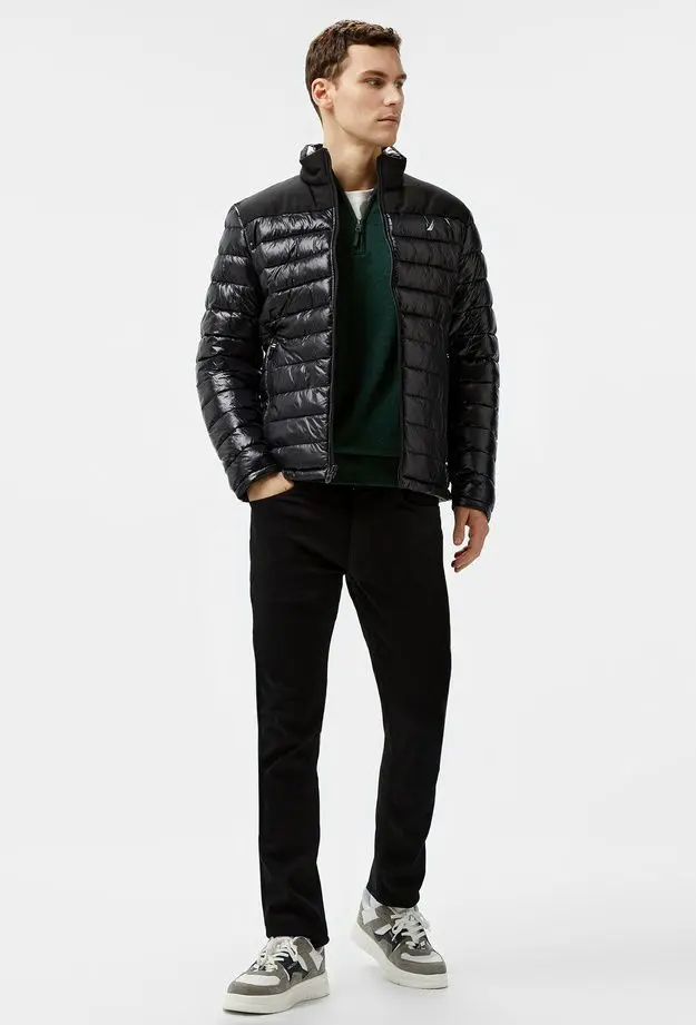 Nautica Erkek Siyah Mont