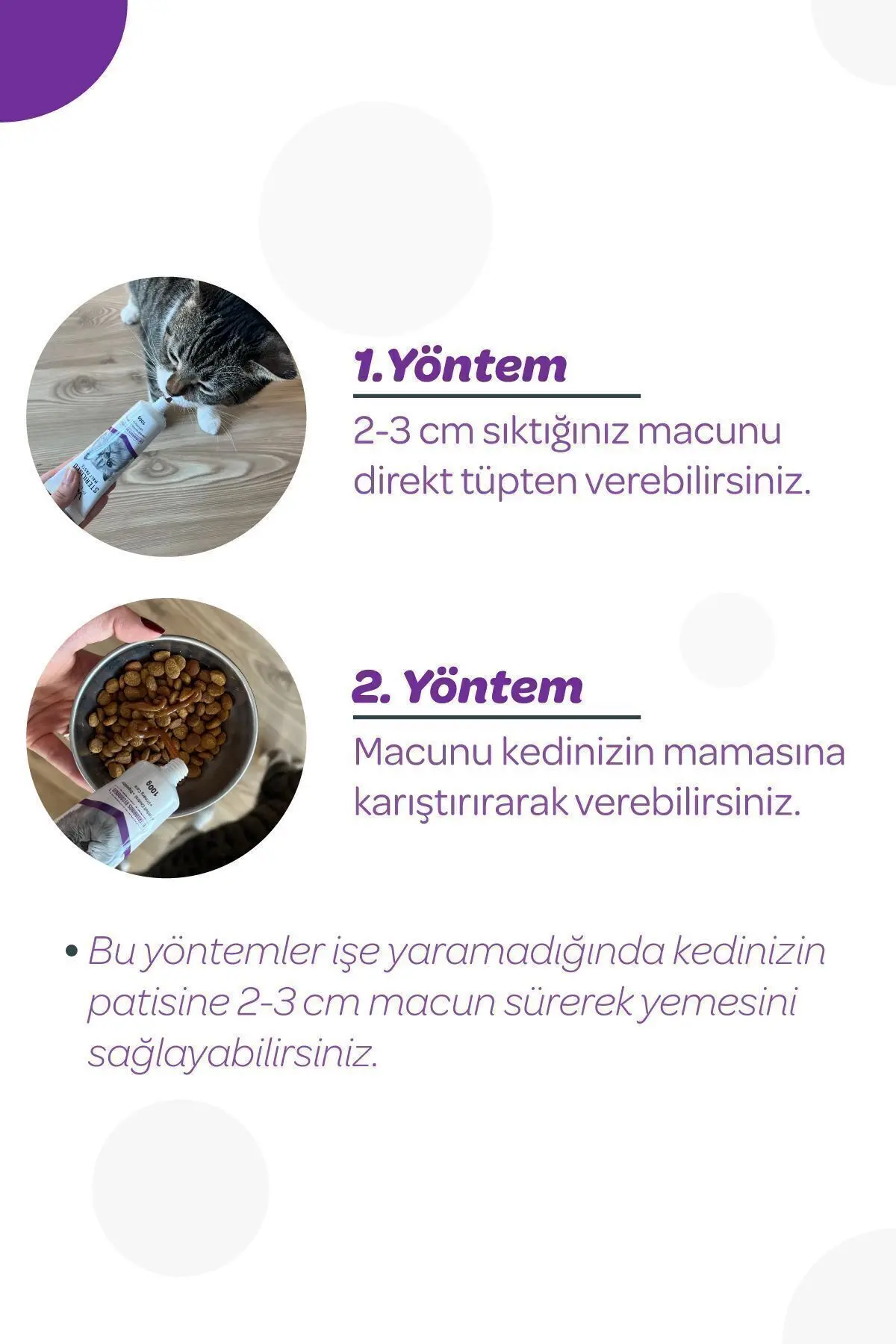 Sterilised Malt Macun 100gr (KISIR KEDİLER IÇİN TÜY YUMAĞI ÖNLEYİCİ)
