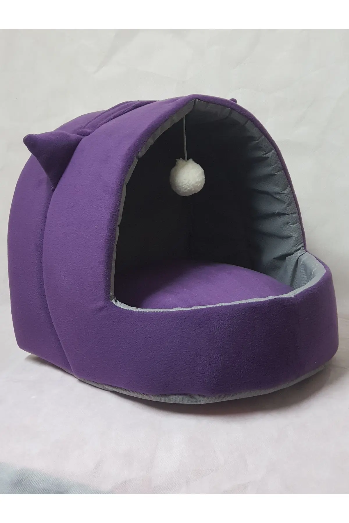 Kedi Köpek Yatağı Yuvası Yıkanabilir Kulaklı Neroplrklk2024101