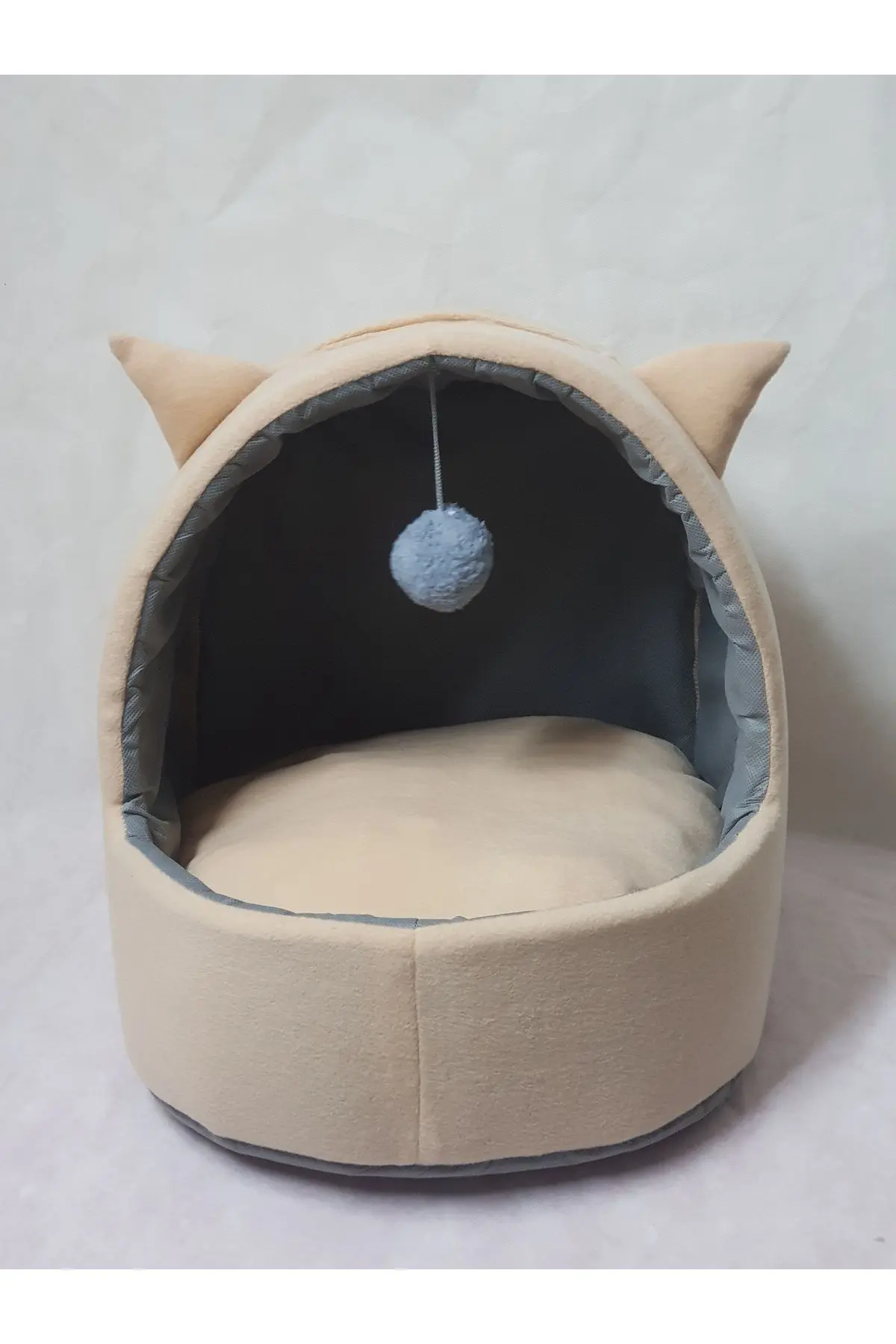 Kedi Köpek Yatağı Yuvası Yıkanabilir Kulaklı Neroplrklk2024101