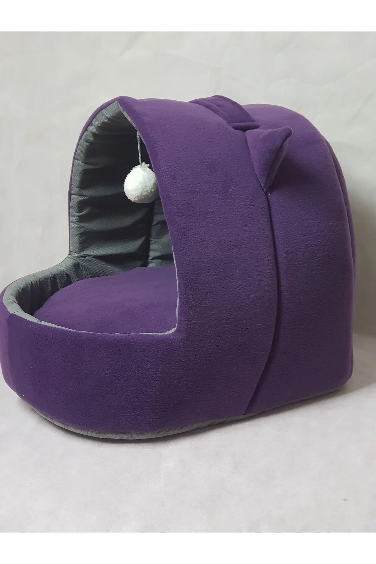 Kedi Köpek Yatağı Yuvası Yıkanabilir Kulaklı Neroplrklk2024101