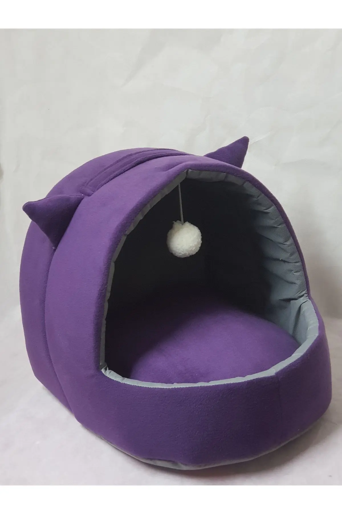 Kedi Köpek Yatağı Yuvası Yıkanabilir Kulaklı Neroplrklk2024101