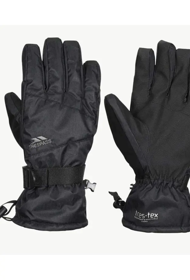 Trespass Punch - Glove Erkek Siyah Eldiven