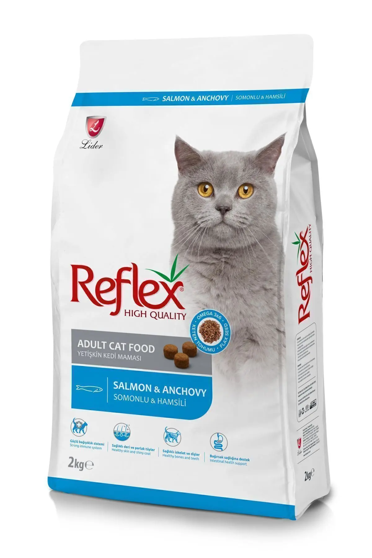 Somonlu & Hamsili Yetişkin Kedi Maması 2 Kg