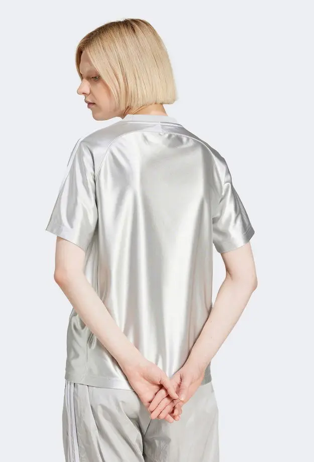 adidas Adicolor Teamgeist Kadın Gri T-Shirt