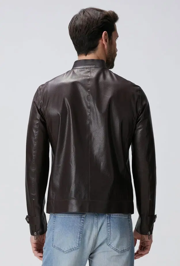 Network Erkek Limited Kahverengi Deri Mont