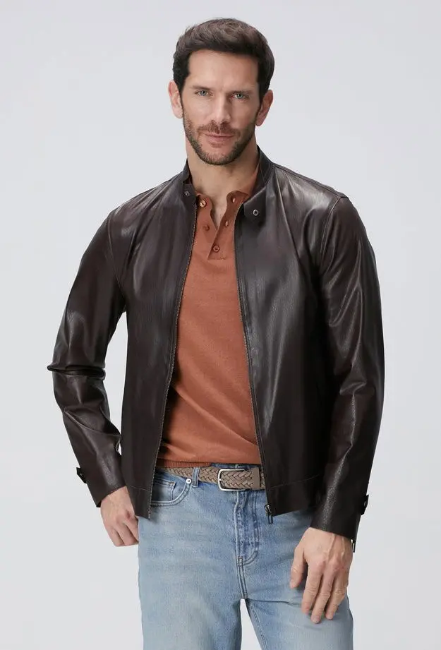 Network Erkek Limited Kahverengi Deri Mont