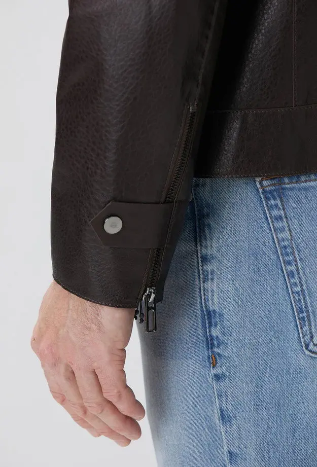 Network Erkek Limited Kahverengi Deri Mont