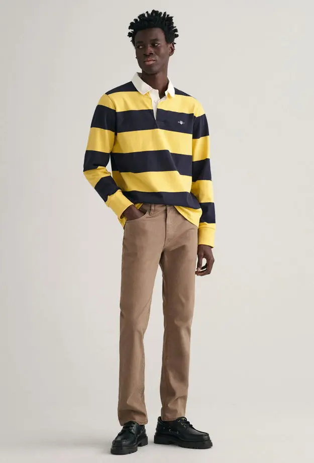 GANT Erkek Kahverengi Slim Fit Jean