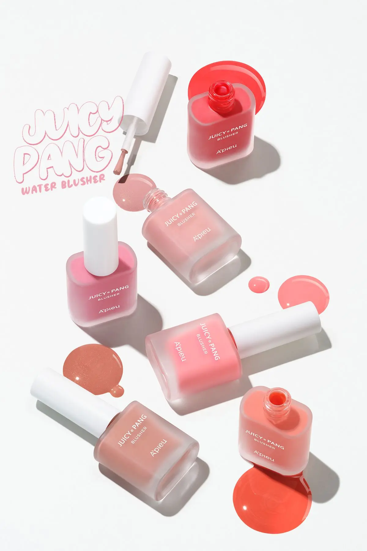 Meyve Kokulu Doğal Görünümlü Likit Allık 9g. Apıeu Juicy-pang Water Blusher (OR01)