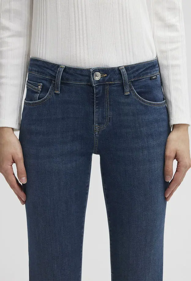Mavi Ada Casual Vintage Koyu Mavi Jean Pantolon 1020535596