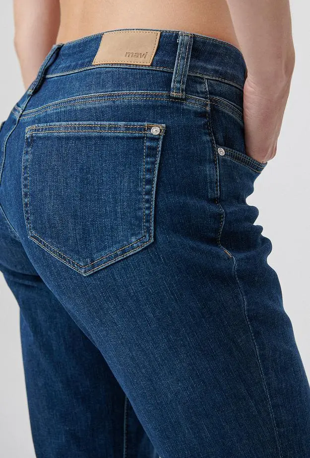 Mavi Ada Koyu Mavi Vintage Jean Pantolon 1020535596