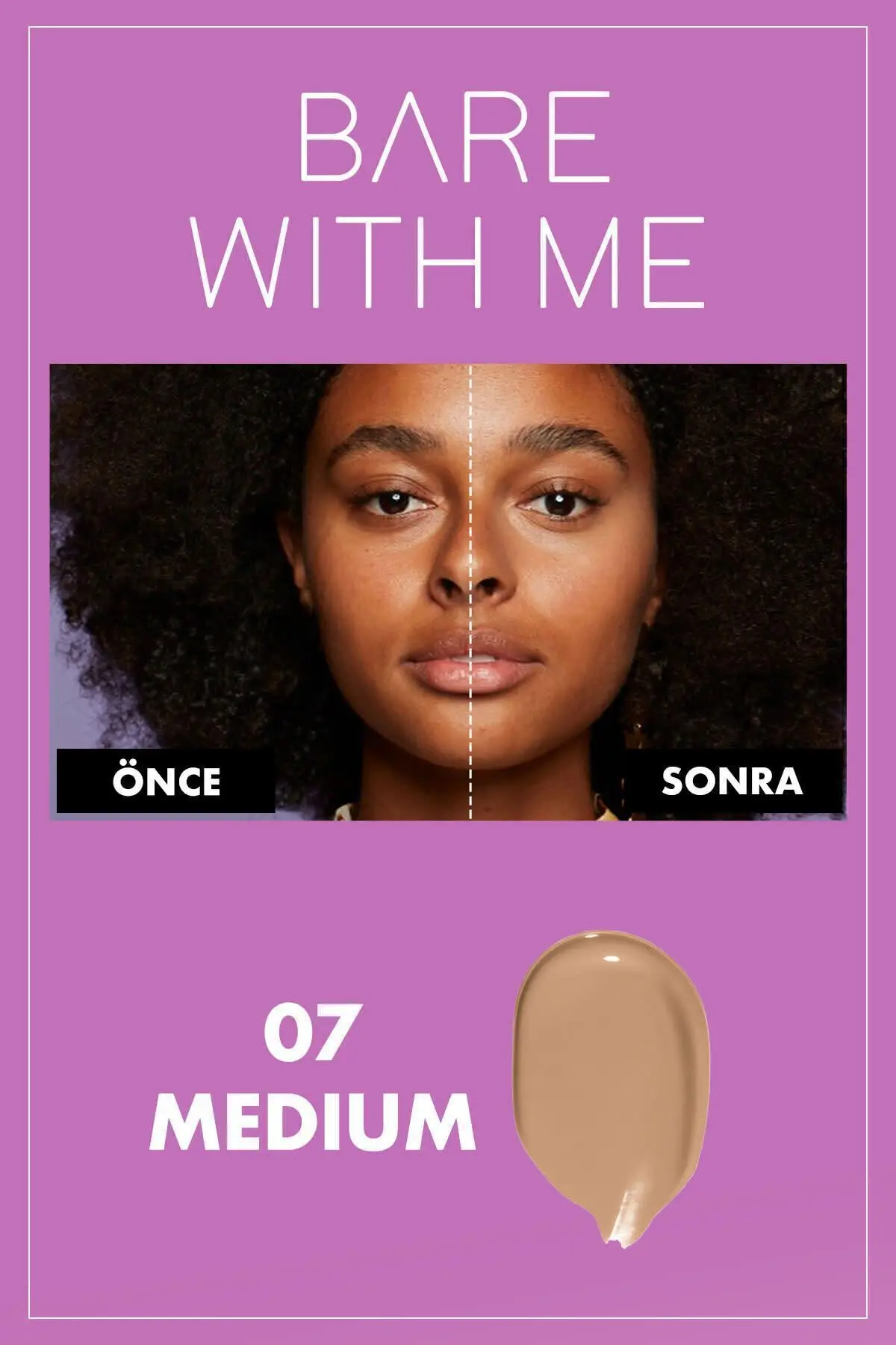 Bare With Me Kapatıcı Serum 07 Medium