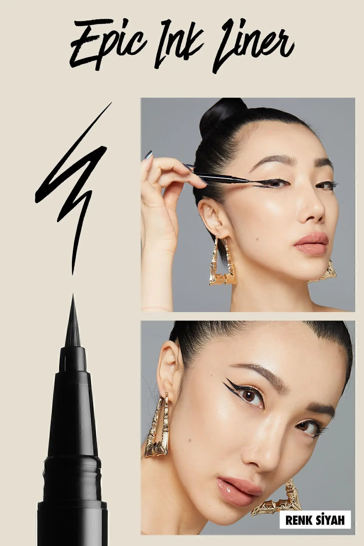Siyah Eyeliner - Epic Ink Liner 800897085605