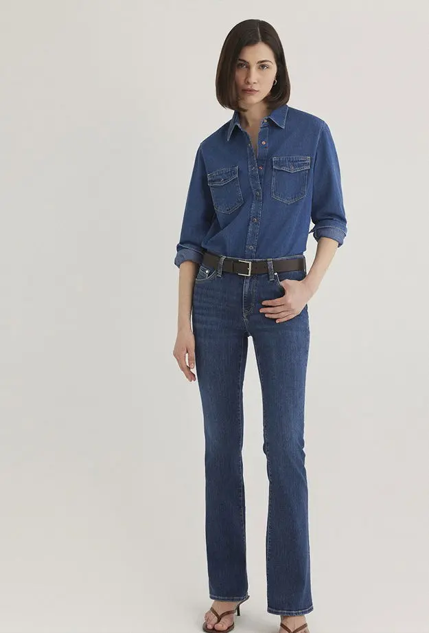 Mavi Molly Casual Vintage Koyu Mavi Jean Pantolon 1013683047
