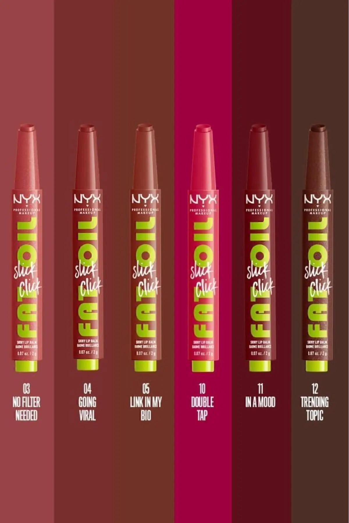 Fat Oil Slick Click Parlatıcı Dudak Balmı - 03 No Filter Needed