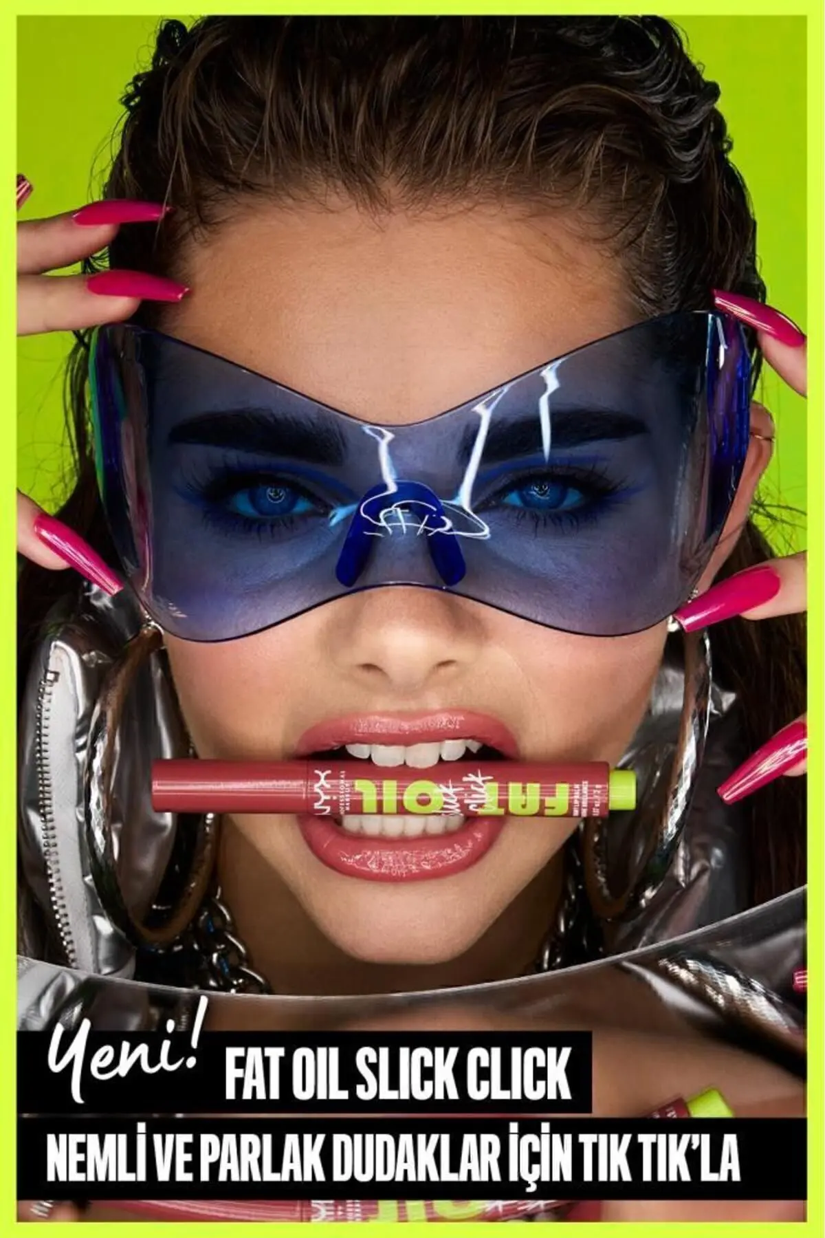 Fat Oil Slick Click Parlatıcı Dudak Balmı - 03 No Filter Needed