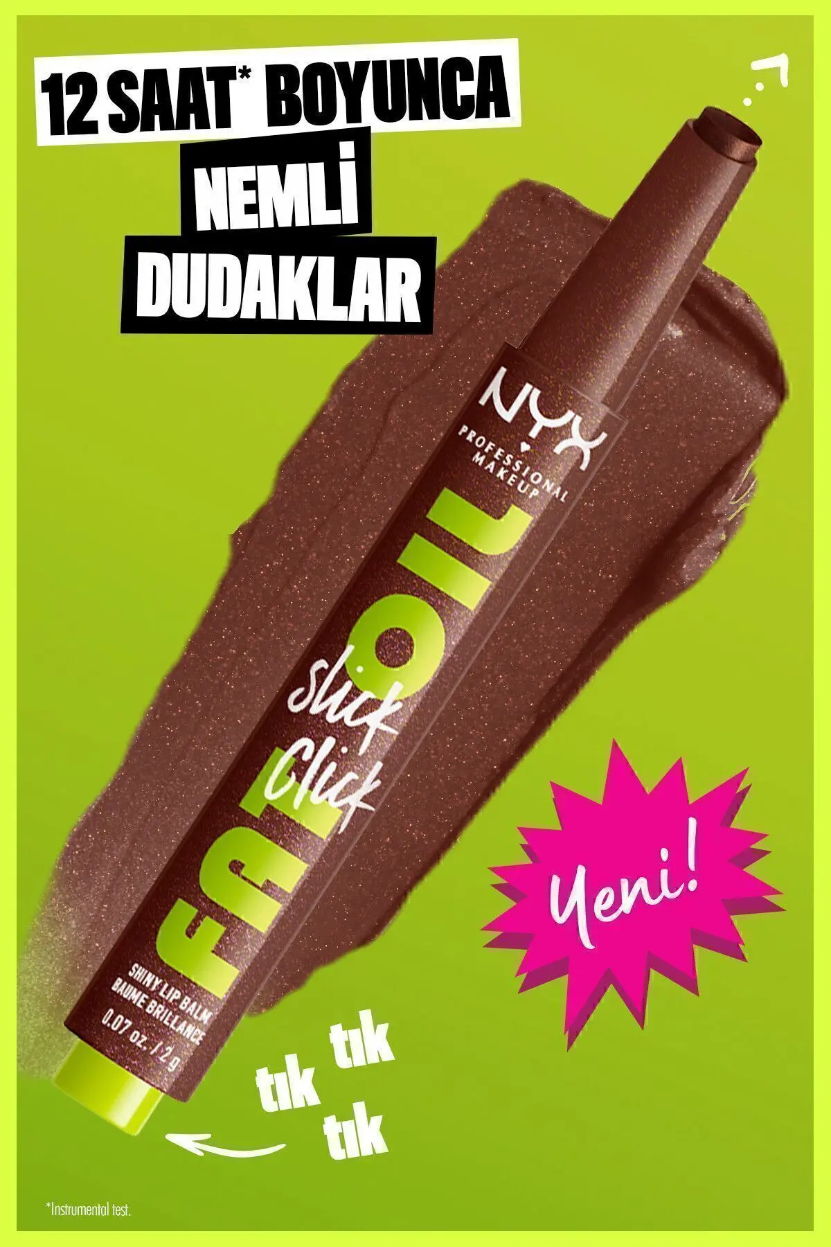 Fat Oil Slick Click Parlatıcı Dudak Balmı - 12 Trending Topic