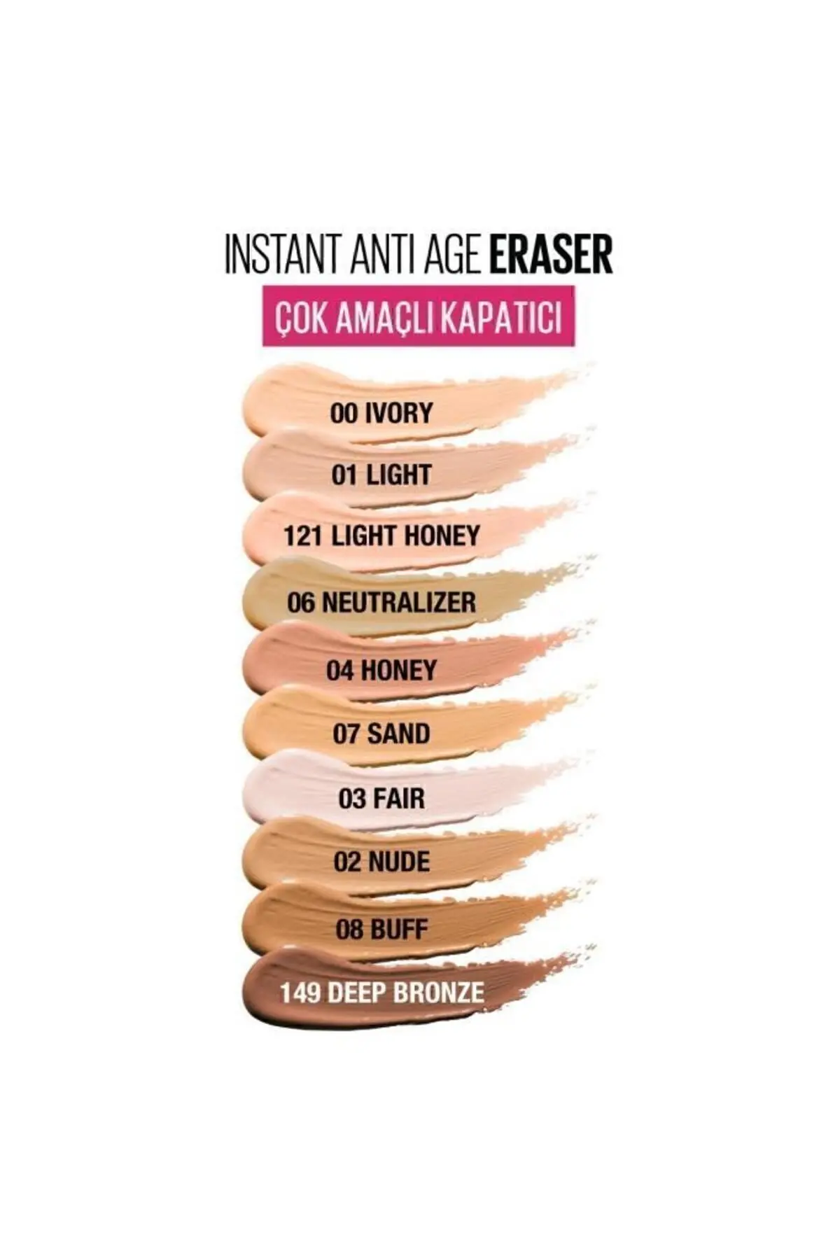 Kapatıcı - Instant Age Eraser Concealer 04 Honey 3600531396848