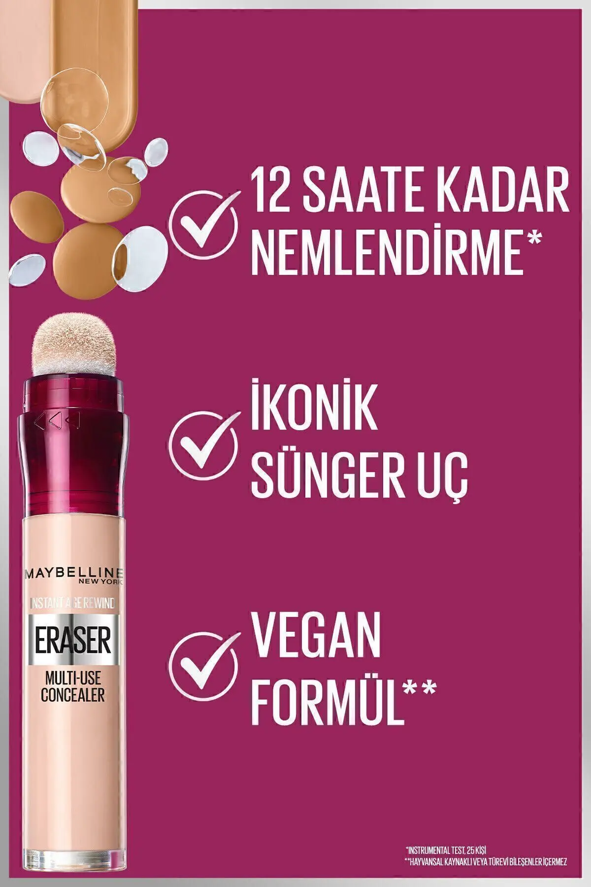 Instant Anti Age Eraser Kapatıcı - 00 Ivory
