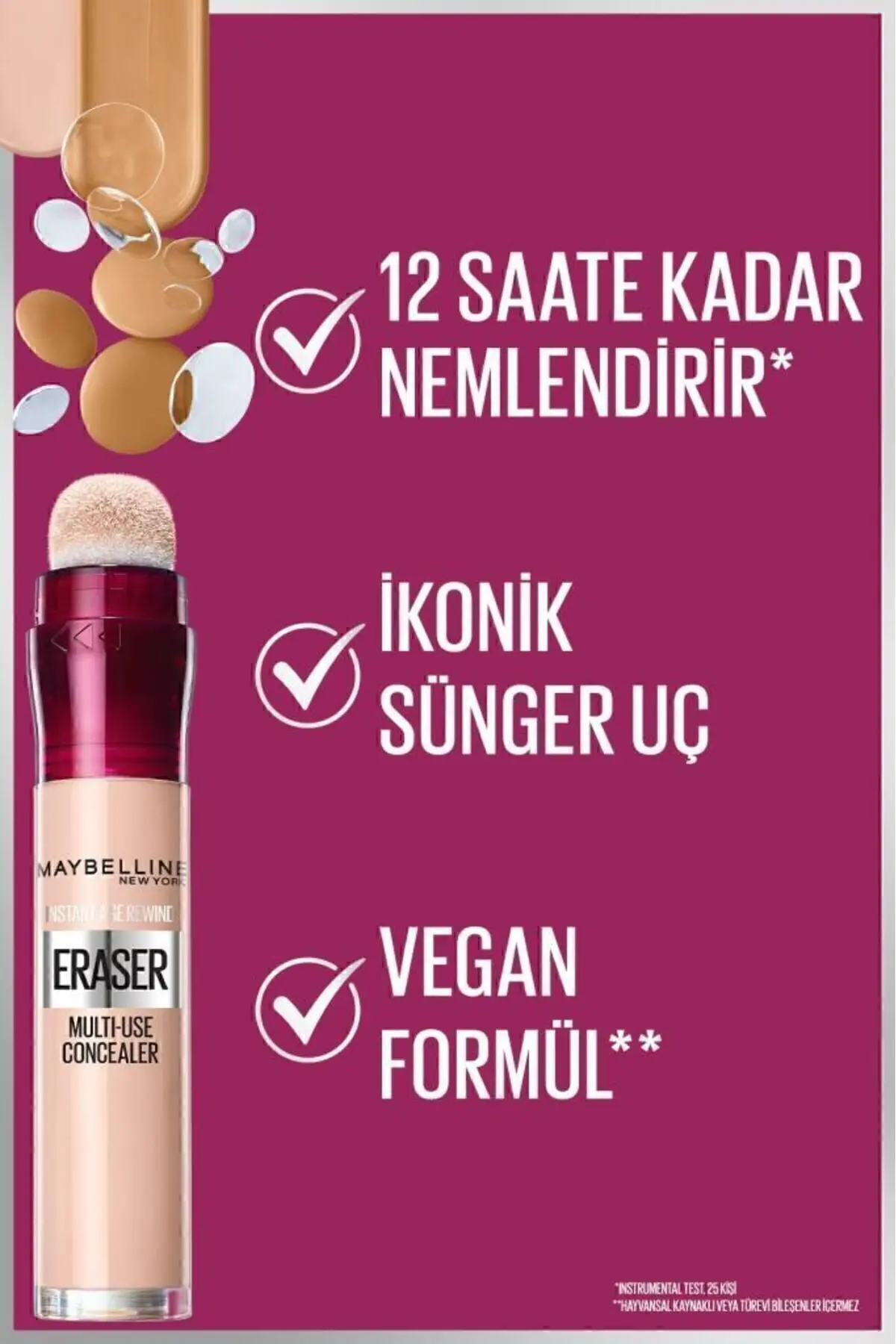 Kapatıcı - Instant Age Eraser Concealer 04 Honey 3600531396848