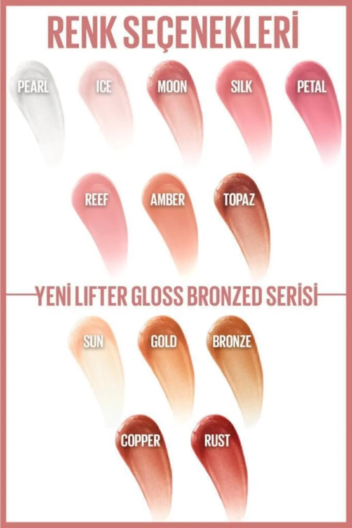Lifter Gloss Nemlendirici Dudak Parlatıcısı- 009 Topaz