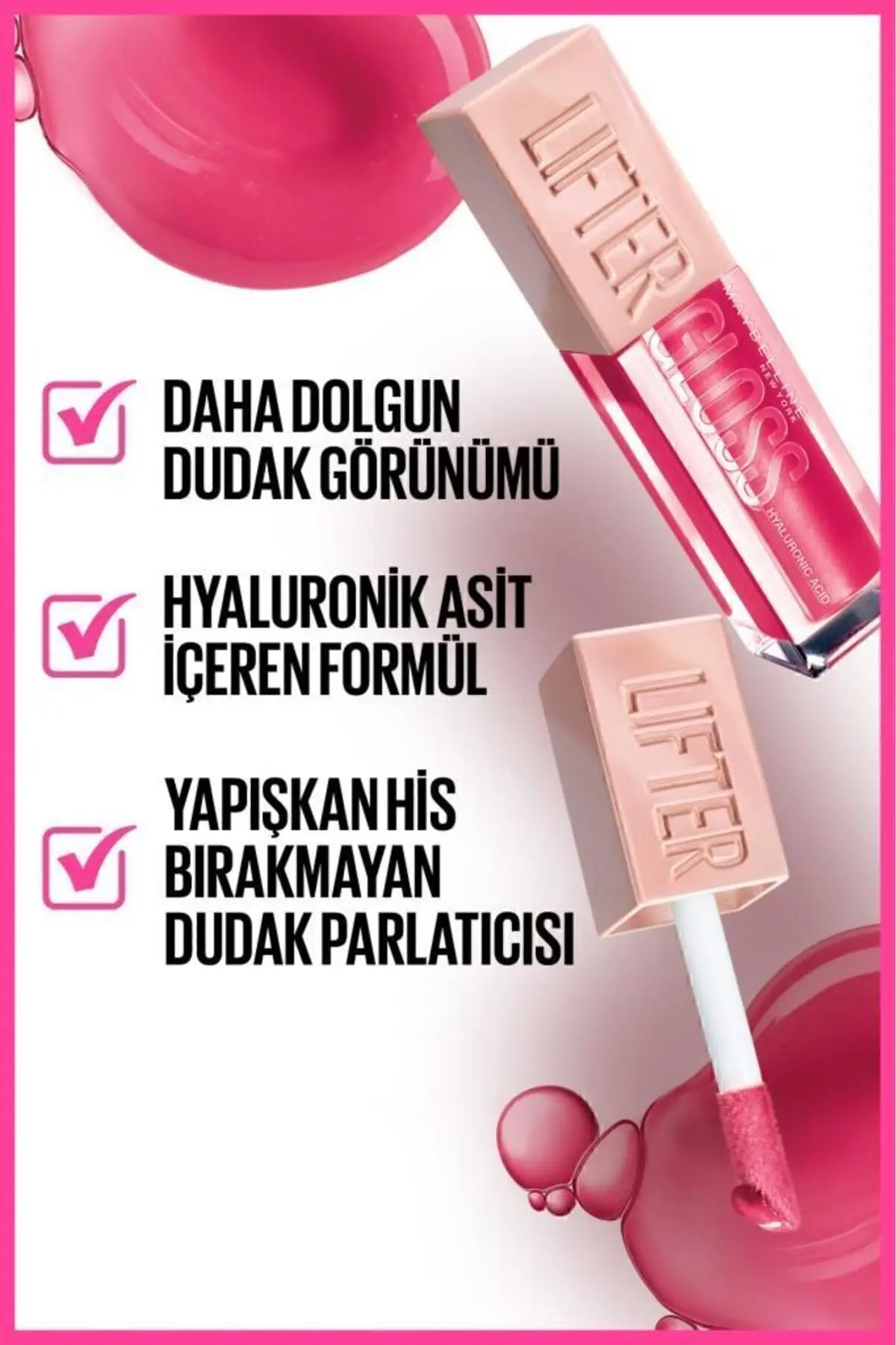 Lifter Gloss Nemlendirici Dudak Parlatıcısı- 23 Sweetheart