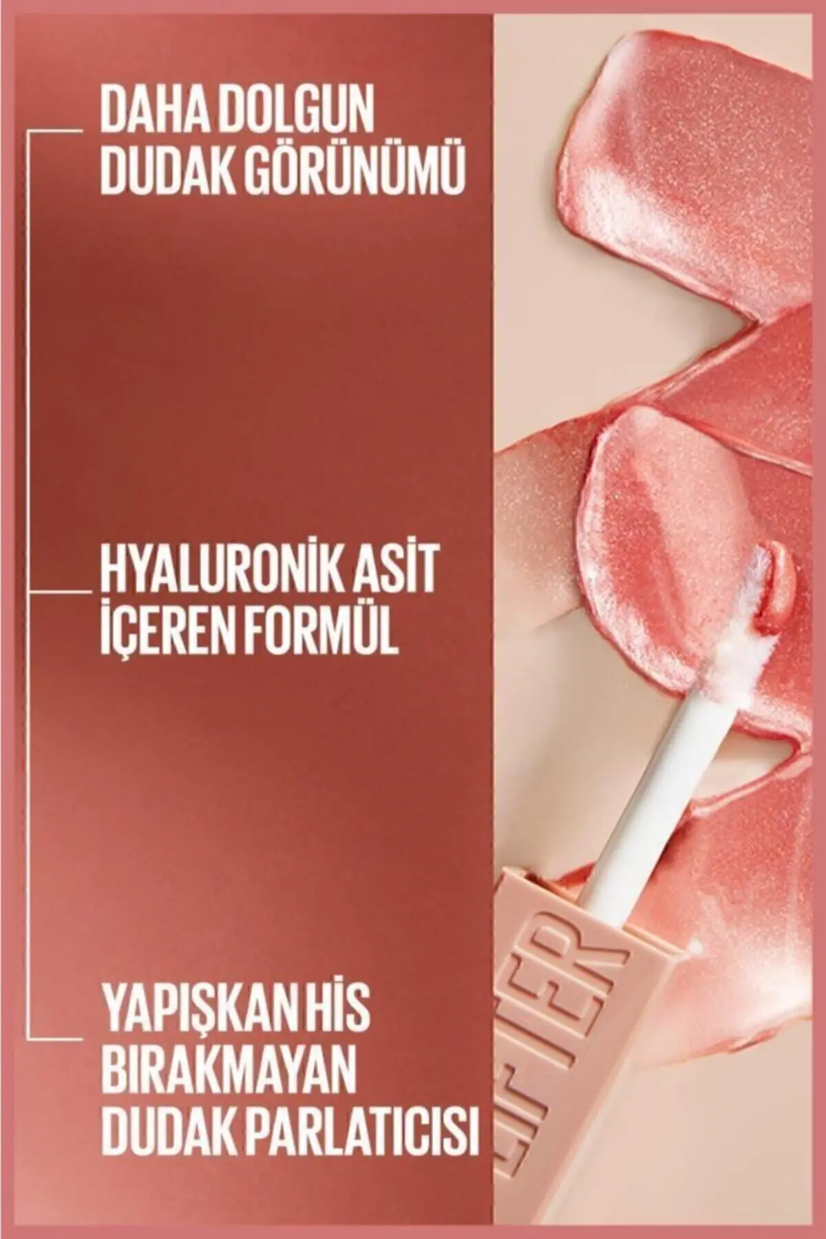 Lifter Gloss Nemlendirici Dudak Parlatıcısı - 005 Petal