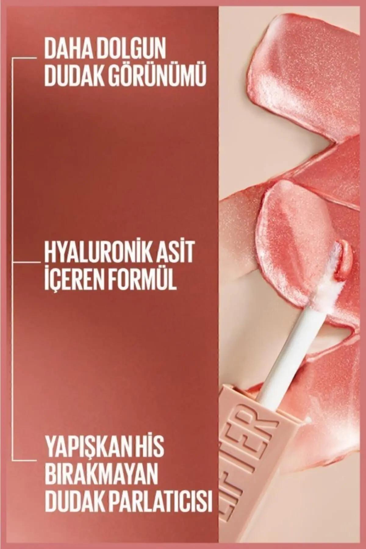 Lifter Gloss Nemlendirici Dudak Parlatıcısı- 009 Topaz