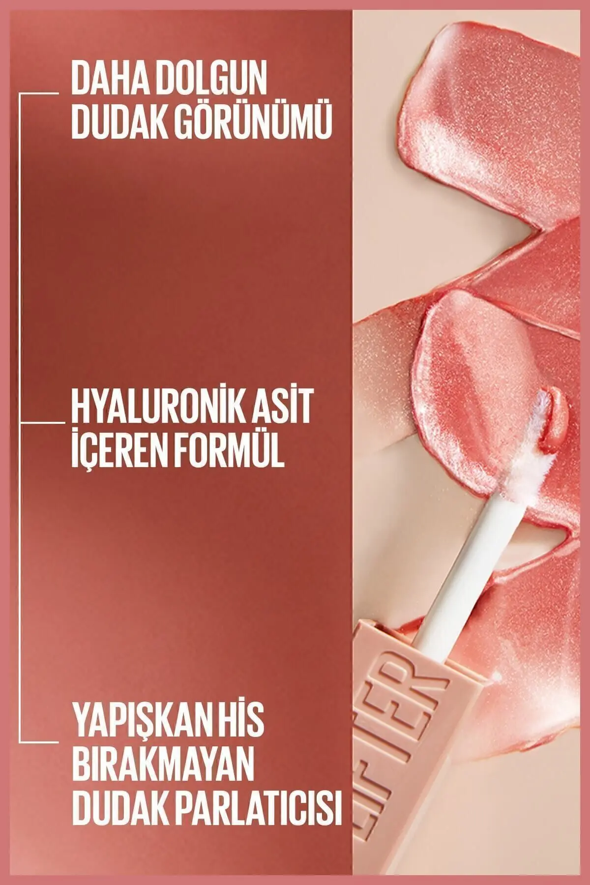 New York Lifter Gloss Nemlendirici Dudak Parlatıcısı - 003 Moon