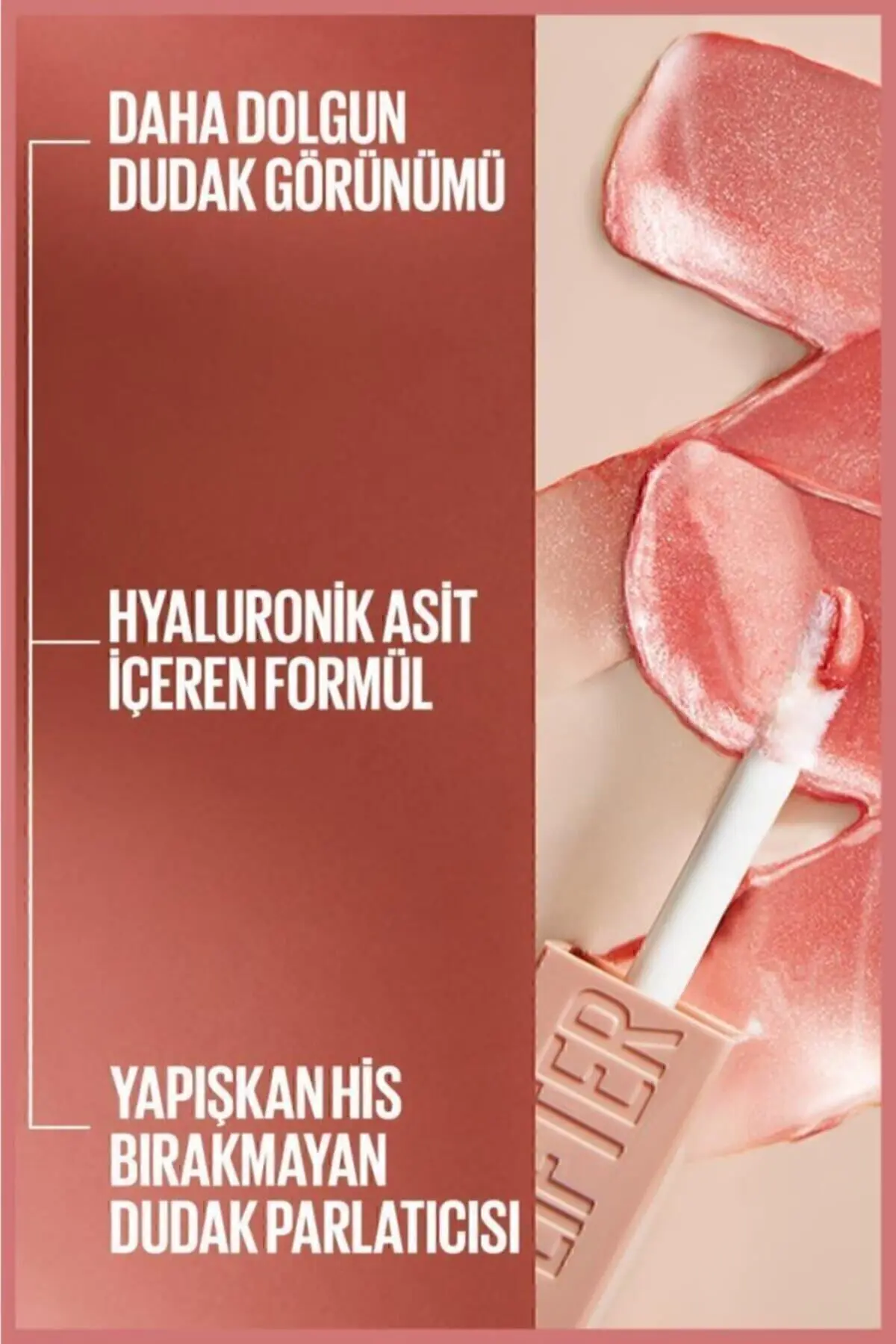 Lifter Gloss Nemlendirici Dudak Parlatıcısı - 018 Bronze