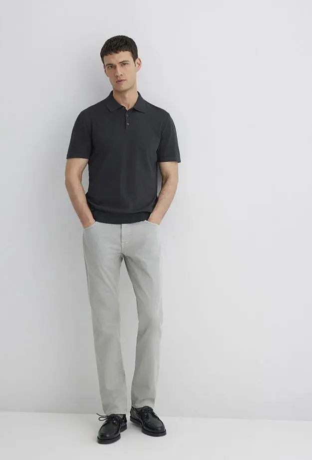 Mavi Marcus Mavi Black Açık Gri Gabardin Pantolon 0035181548