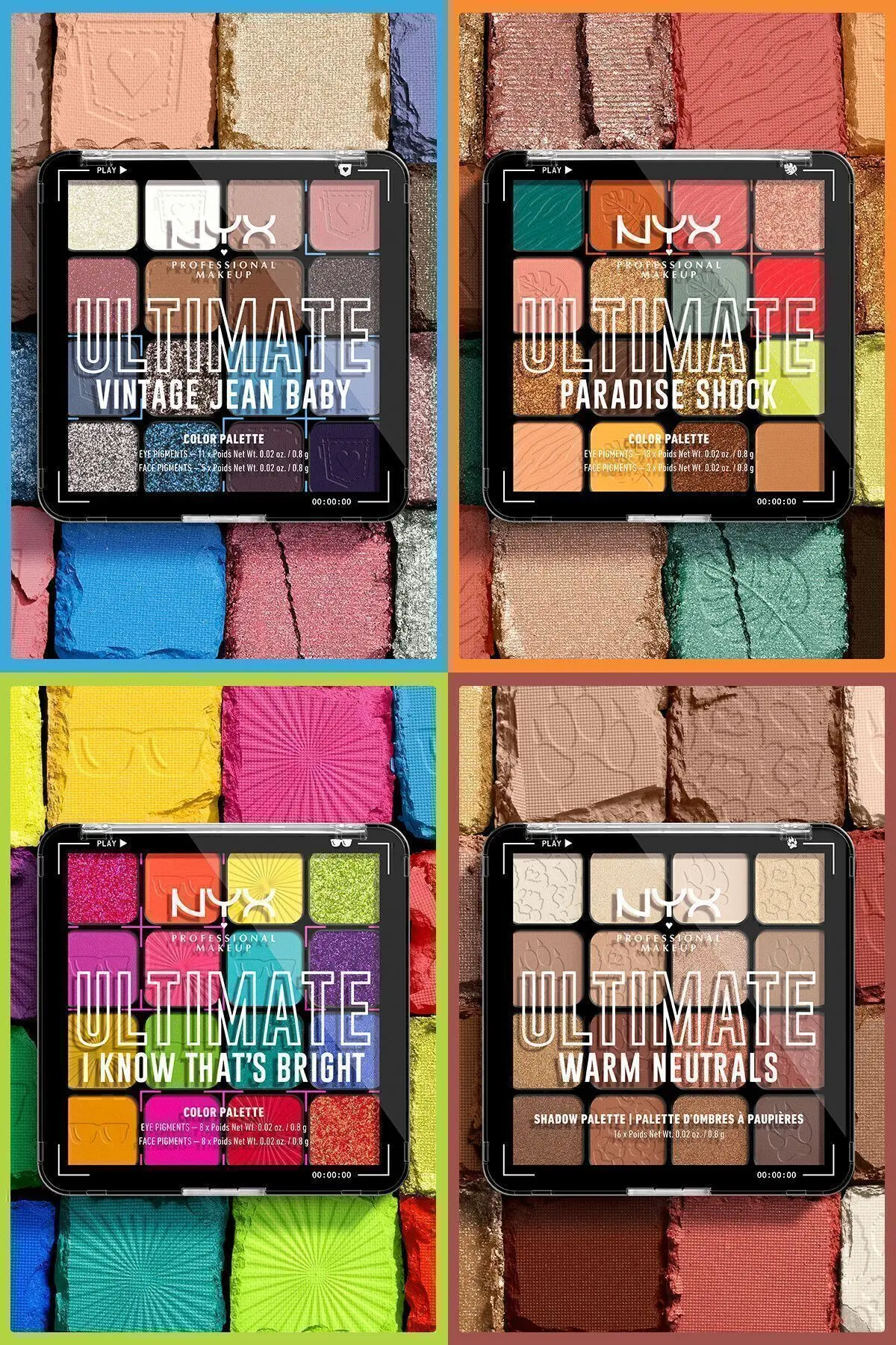 Göz Farı Paleti - Ultimate Shadow Pallette Warm Neutrals