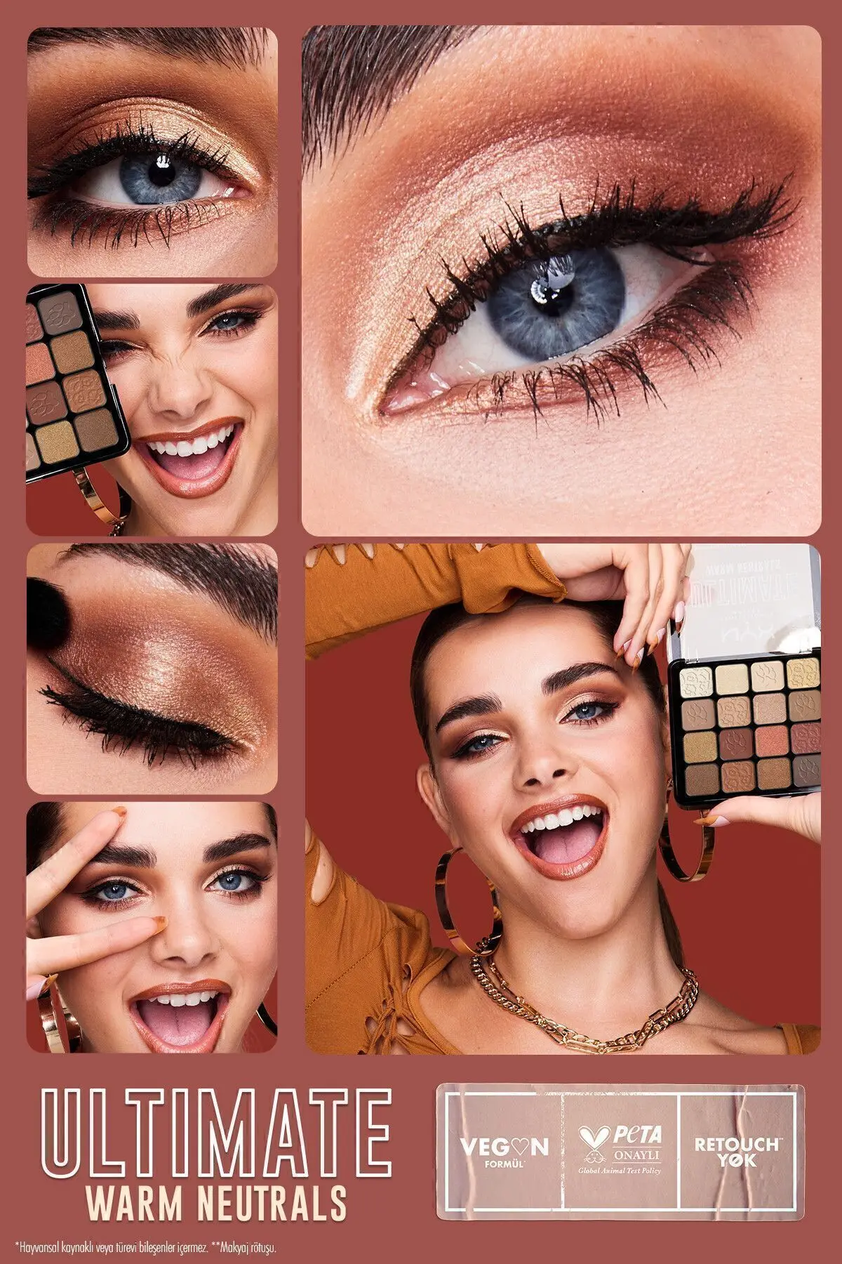 Göz Farı Paleti - Ultimate Shadow Pallette Warm Neutrals