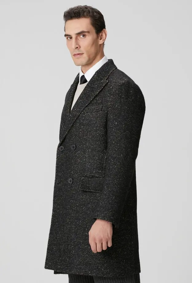 Network Erkek Limited Ermenegildo Zegna Kumaştan Üretilmiş Palto