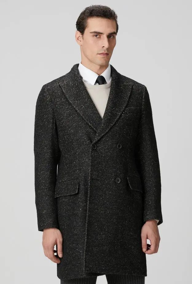 Network Network Erkek Limited Ermenegildo Zegna Kumaştan Üretilmiş Palto