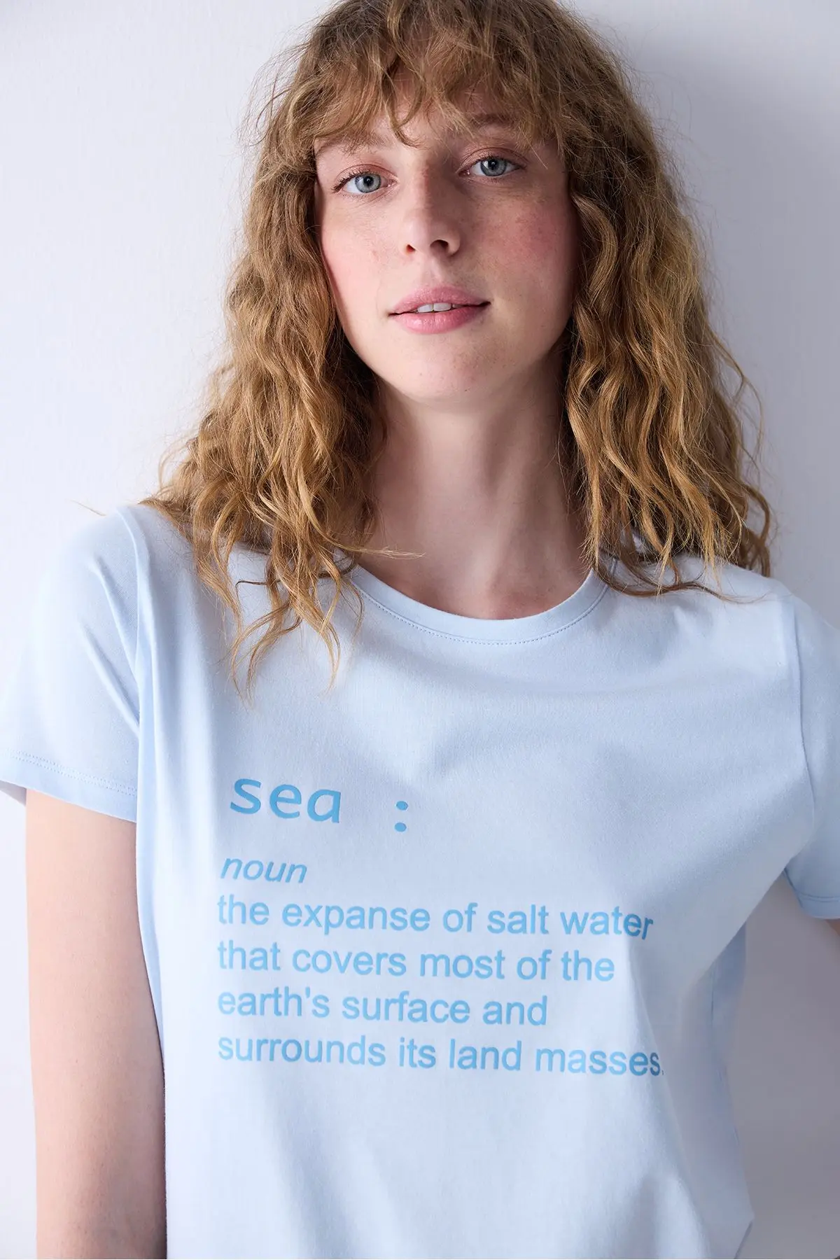 Sea Açık Mavi Şortlu Pijama Takımı