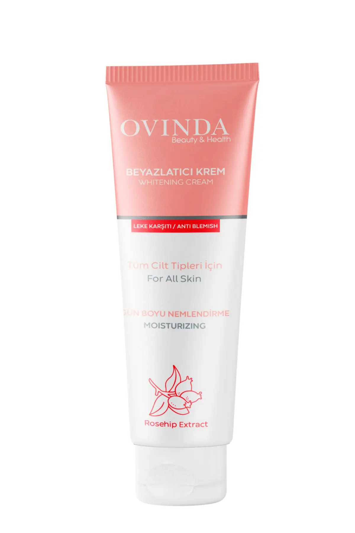 Ovinda Yüz Ve Vücut Için Beyazlatıcı & Leke Karşıtı Cilt Kremi (VİTAMİN E - VİTAMİN C) 100 ml