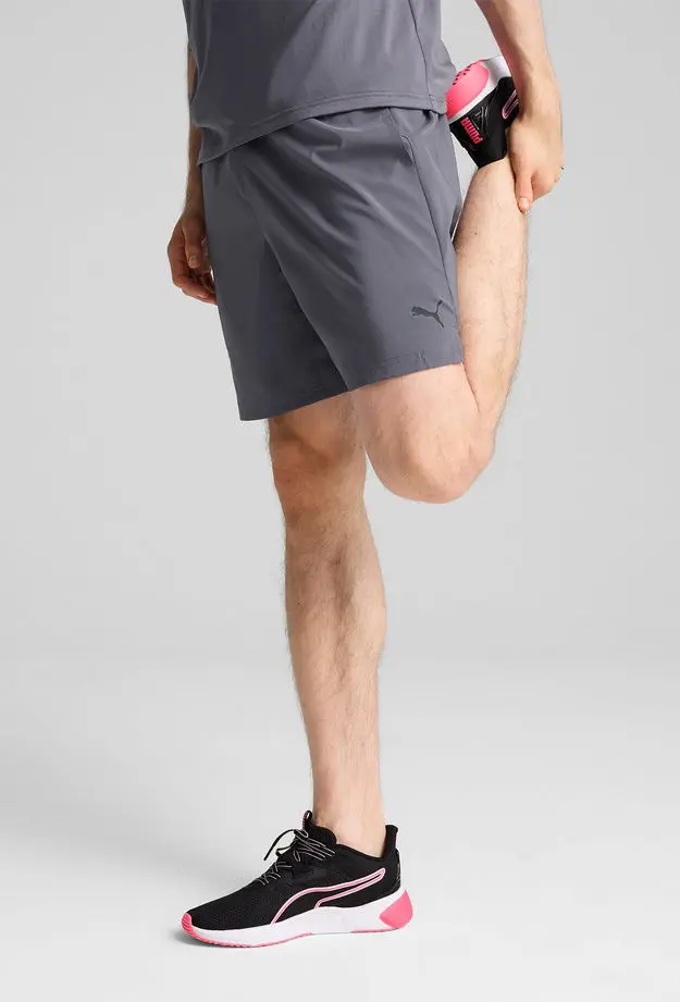 Puma Tad Essentials 7 Wven Erkek Gri Antrenman Şortu