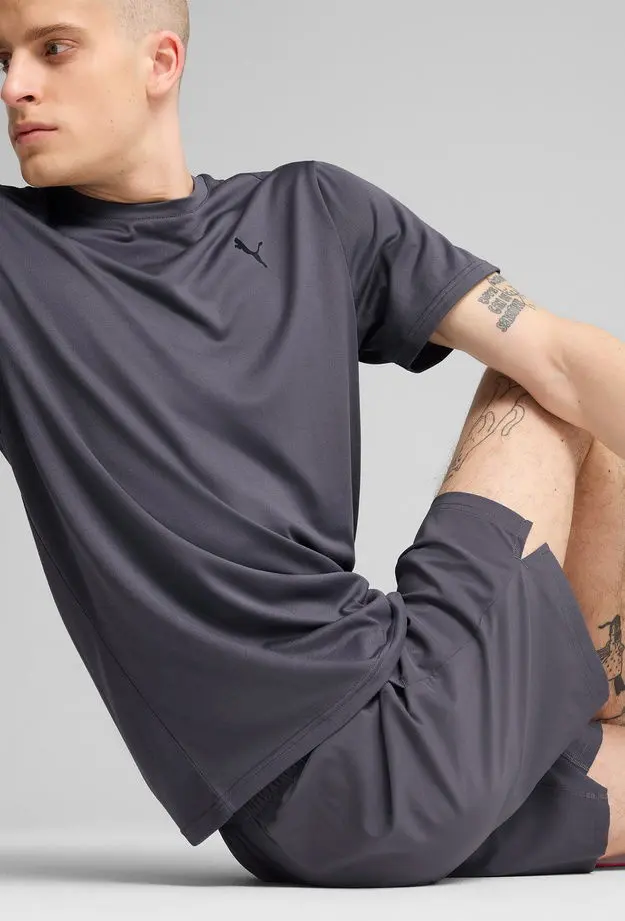 Puma Tad Essentials 7 Wven Erkek Gri Antrenman Şortu