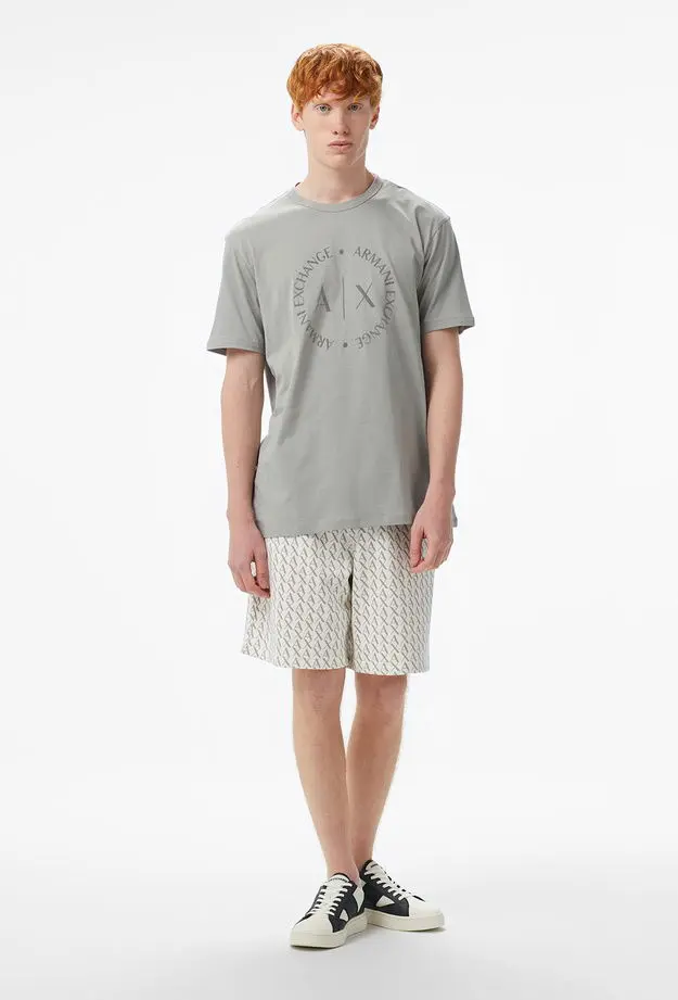Armani Exchange Erkek Siyah T-Shirt