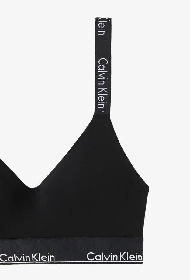 Calvin Klein Lined Kadın Siyah Bra