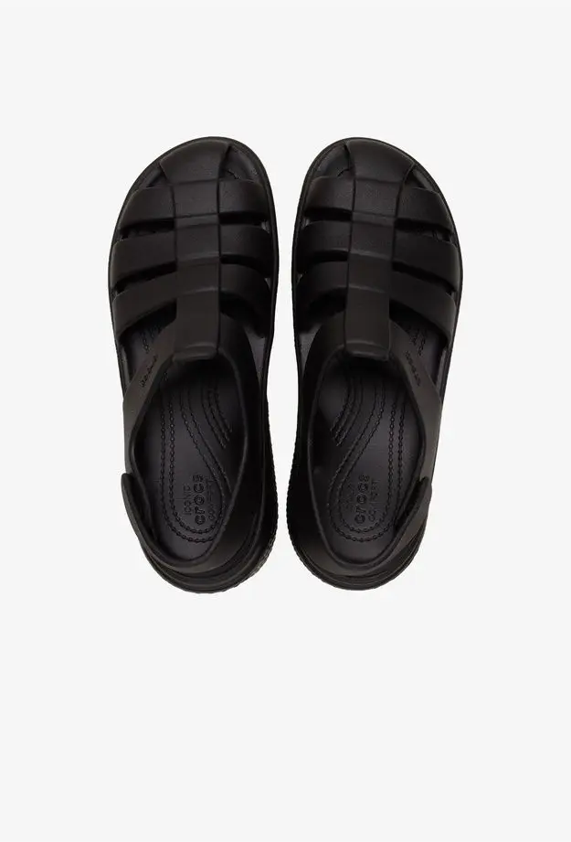 Crocs Stomp Fisherman Kadın Siyah Sandalet