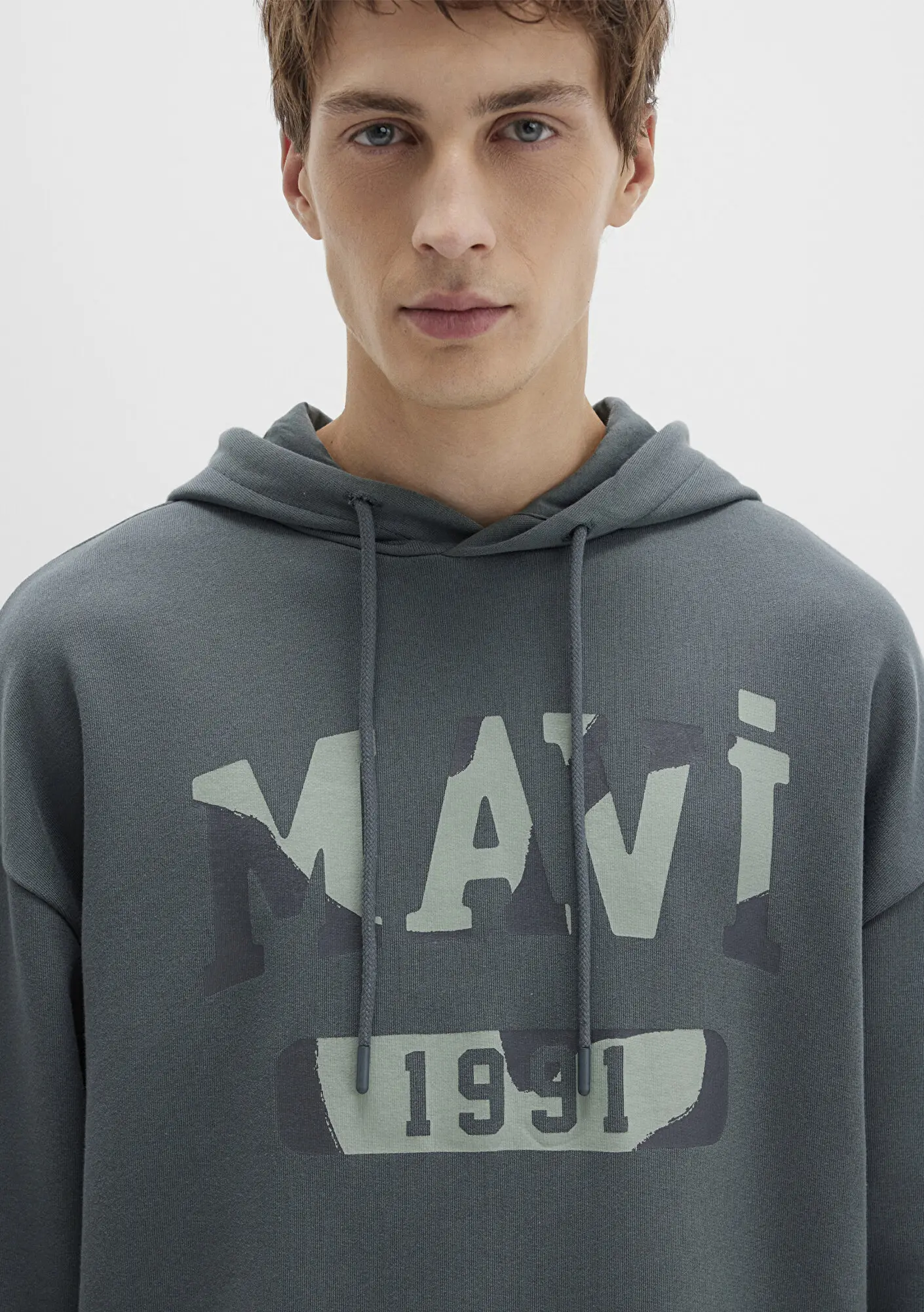 Mavi Mavi Baskılı Yeşil Sweatshirt 0S10301-71598