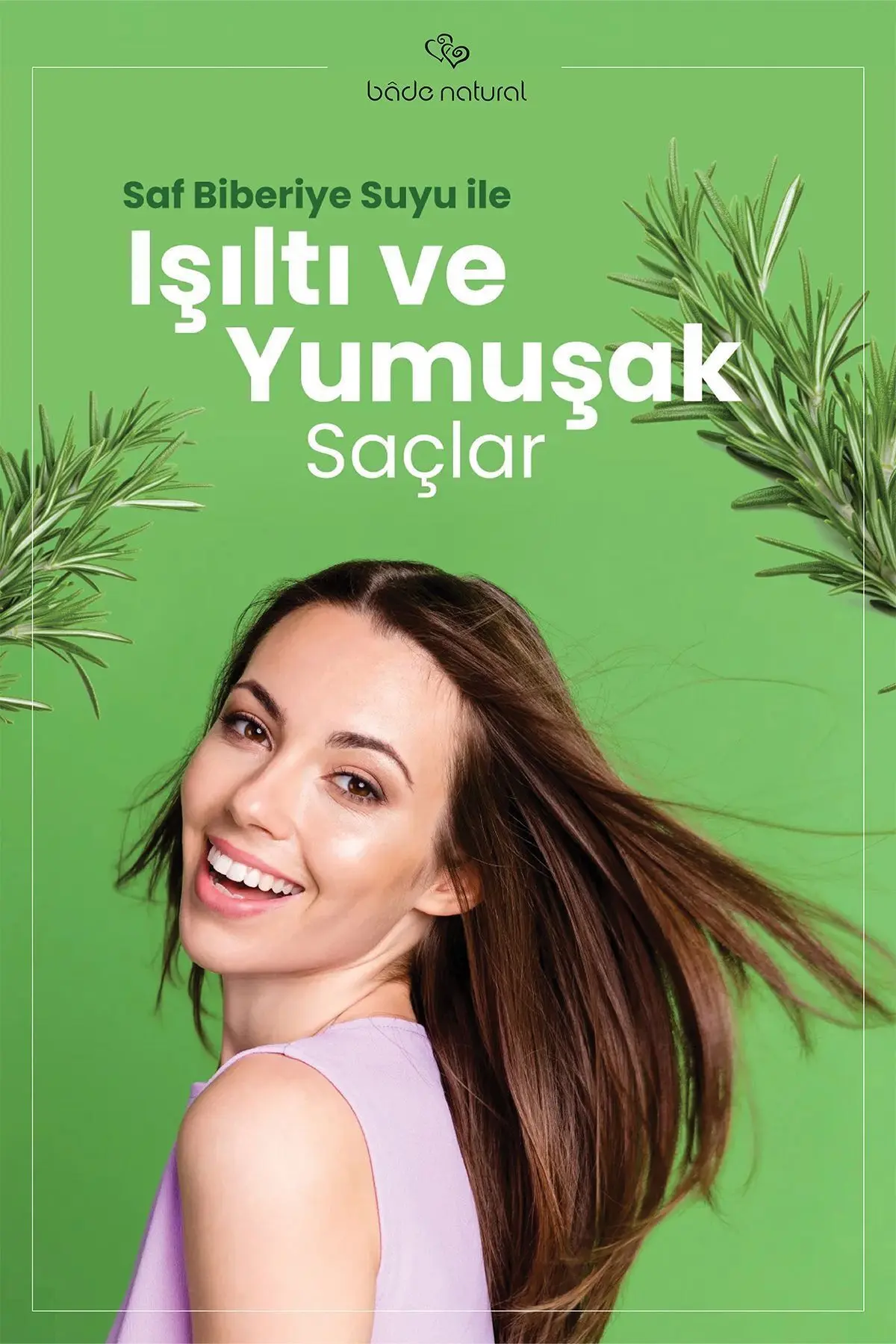 Biberiye Suyu Güçlendirici Saç Toniği Refill Paket 200 ml %100 Doğal Ve Saf