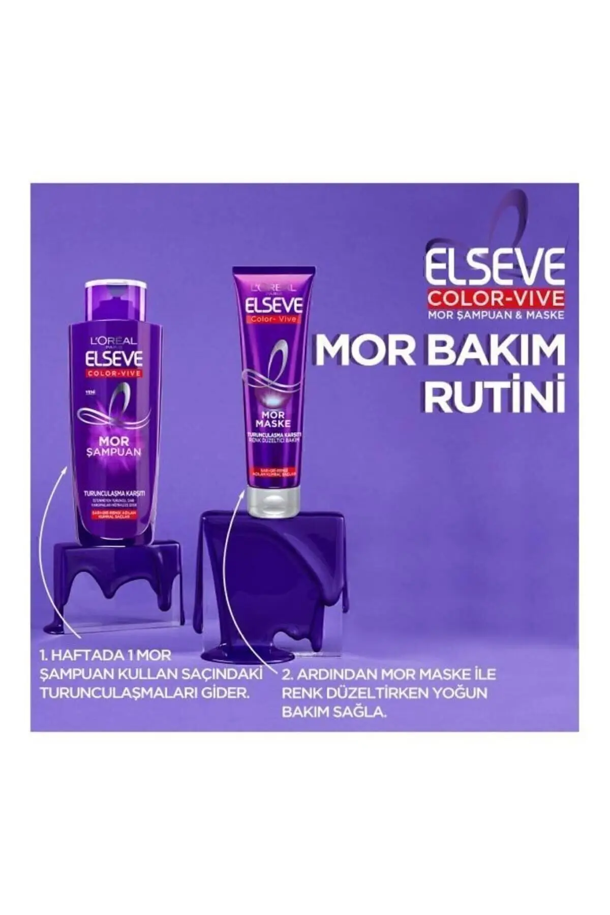 Turunculaşma Karşıtı Mor Şampuan 200 ml