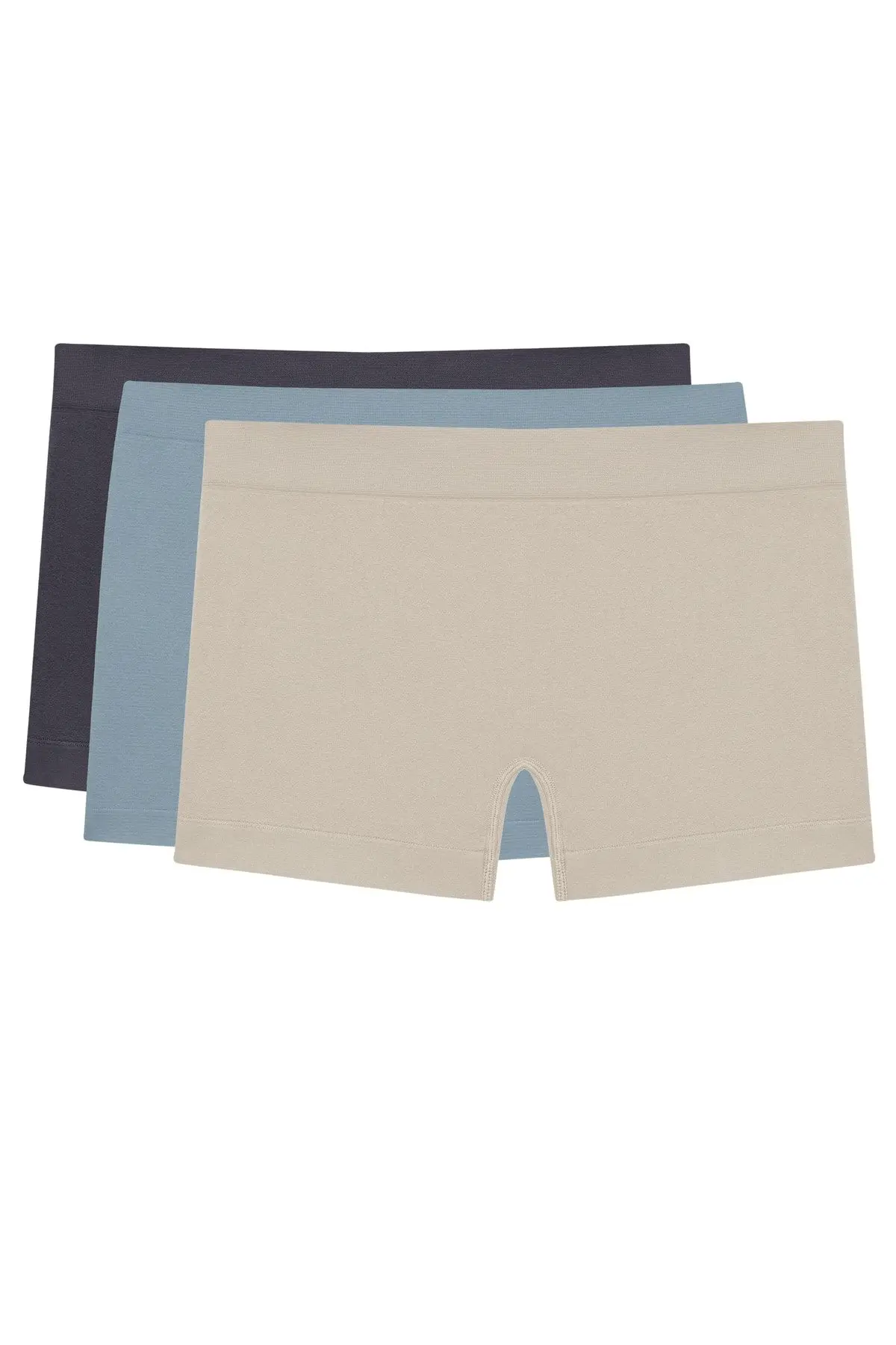 LOS OJOS 3 Adet Seamless Boxer Külot 3xBoyshort